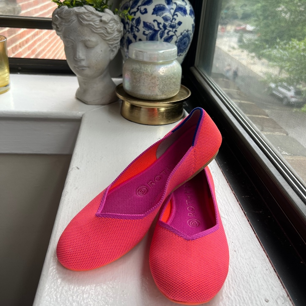 MRound Toe Rothy’s - Tropical Pink Limited Edition